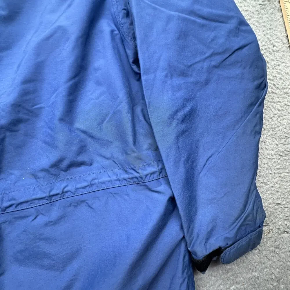 Vintage 2006 The North Face Mountain Hyvent Parka Jacket Mens Large Blue Hooded